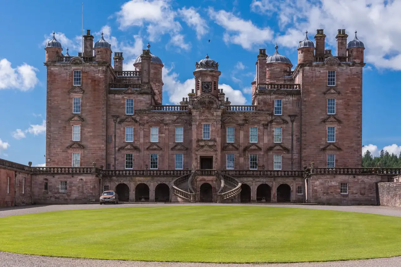 Drumlanrig Castle in Dumfries and Galloway