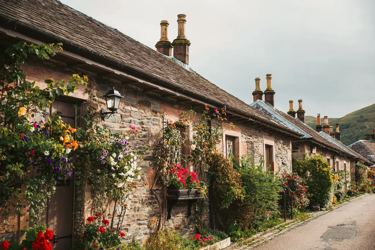 Cottage front gardens