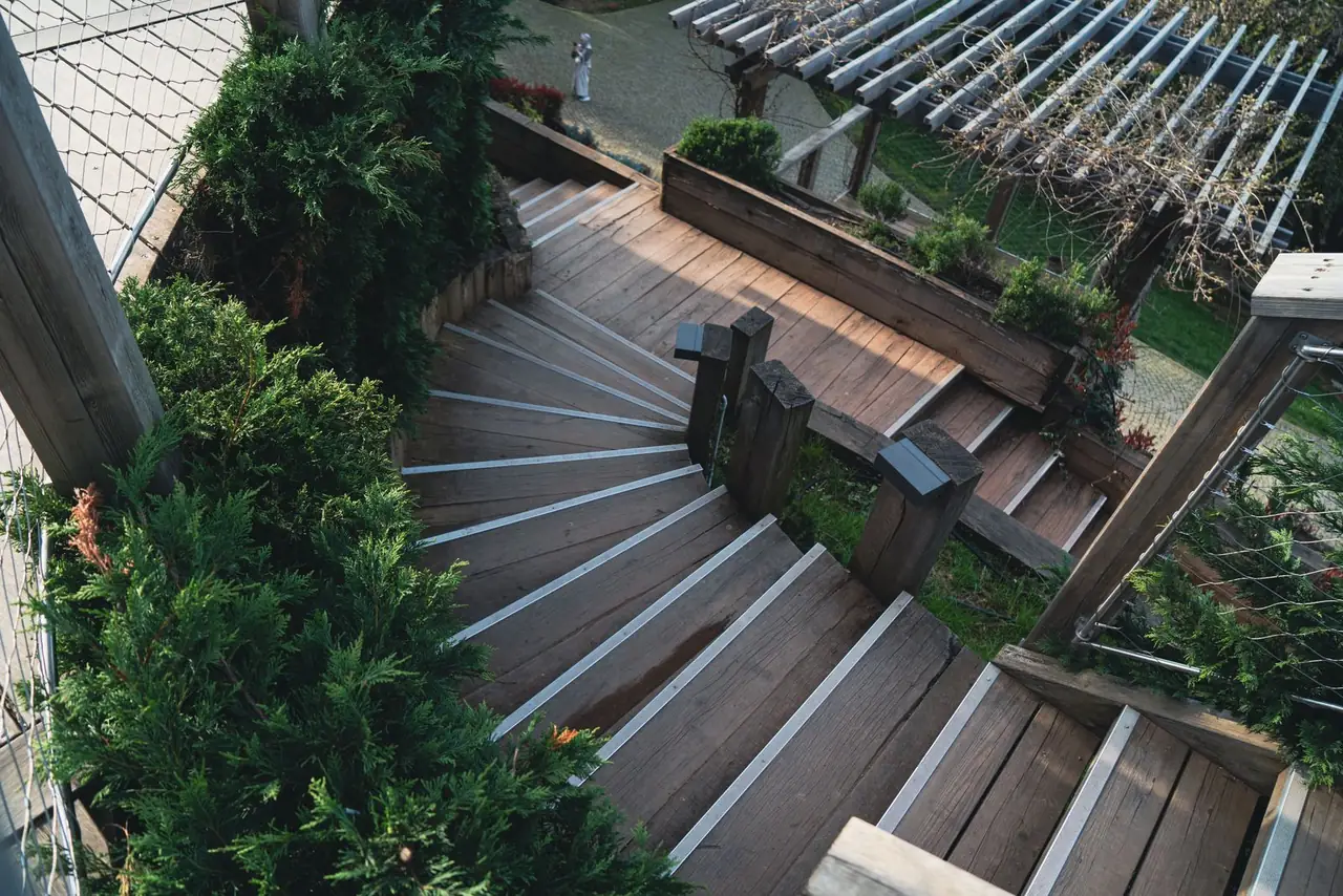 Decking and steps