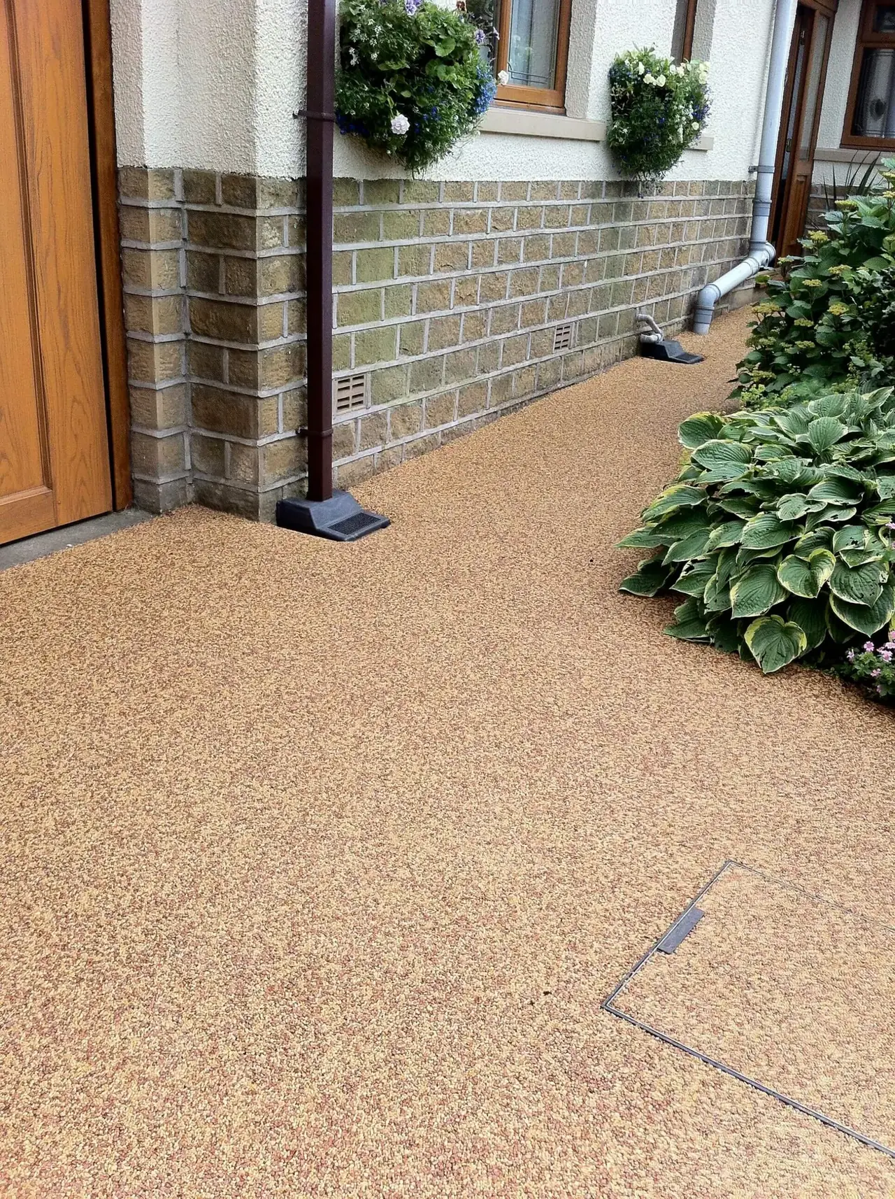 Resin side path